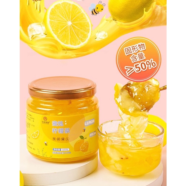 

HONEY LEMON TEA - TEH LEMON MADU - 500GR - MADU LEMON