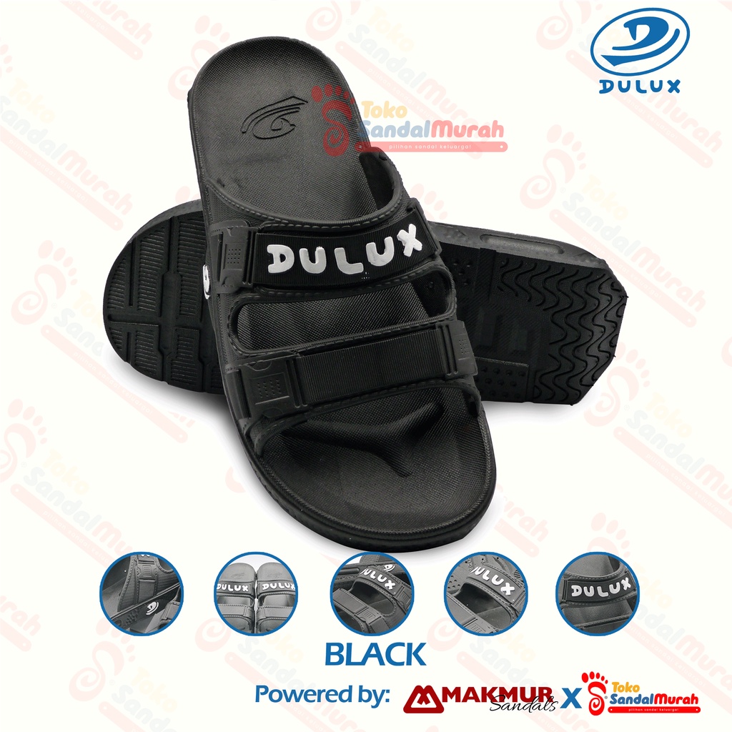 Toko Sendal Murah - Sandal Slip On Casual Pria UK 38 - 43 Warna Hitam Fashion / Sandal Kokop Pria Kekinian / Sandal Slop Model Terbaru / Sandal Pria Wisata [Toko Sendal Murah  M 14 CQ 026]