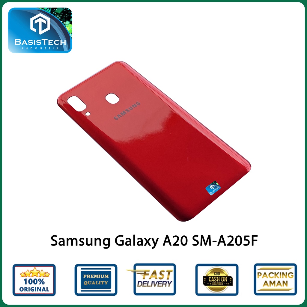 BACK COVER BACKDOOR CASING SAMSUNG A20 SM-A205F ORIGINAL QUALITY