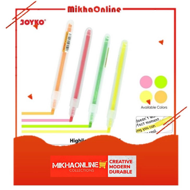 

STABILO PENANDA BERWARNA / HIGHLIGHTER / TEXLINER JOYKO