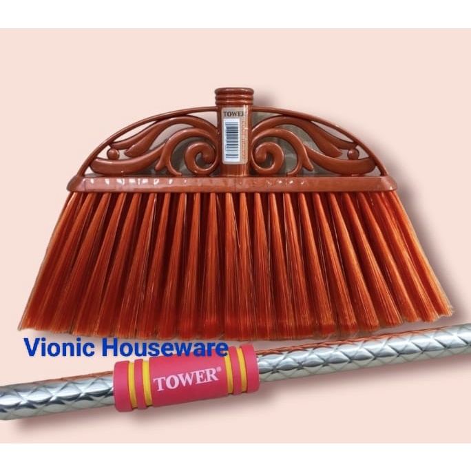 Sapu Gagang Stainles Tower Premium