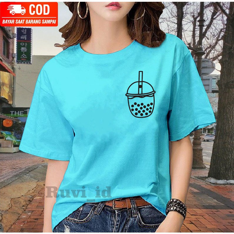 Ruvi_id-BELI 3 GRATIS HEADSET EXTRA BAS / KAOS WANITA HITS LENGAN PENDEK / KAOS WANITA KOREAN STYLE / KAOS DISTRO / KAOS WANITA KEKINIAN / KAOS WANITA IMPORT / KAOS WANITA OVERSIZE / KAOS WANITA JUMBO / BLUS / T-SHIRT / BAJU MURAH / BAJU JUMBO