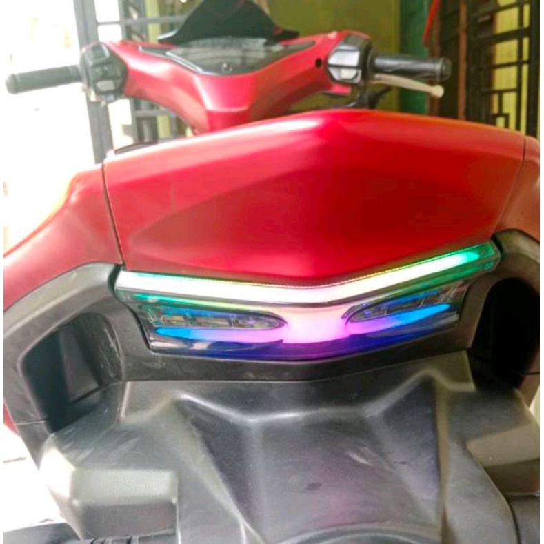Stoplamp Aerox lama RGB lampu belakang Aerox pelangi / Rainbow
