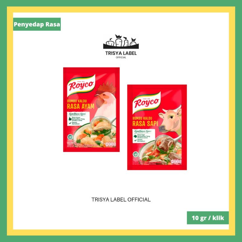 

1 sachet Royco Ayam / Sapi | Penyedap Rasa | TRISYALABEL