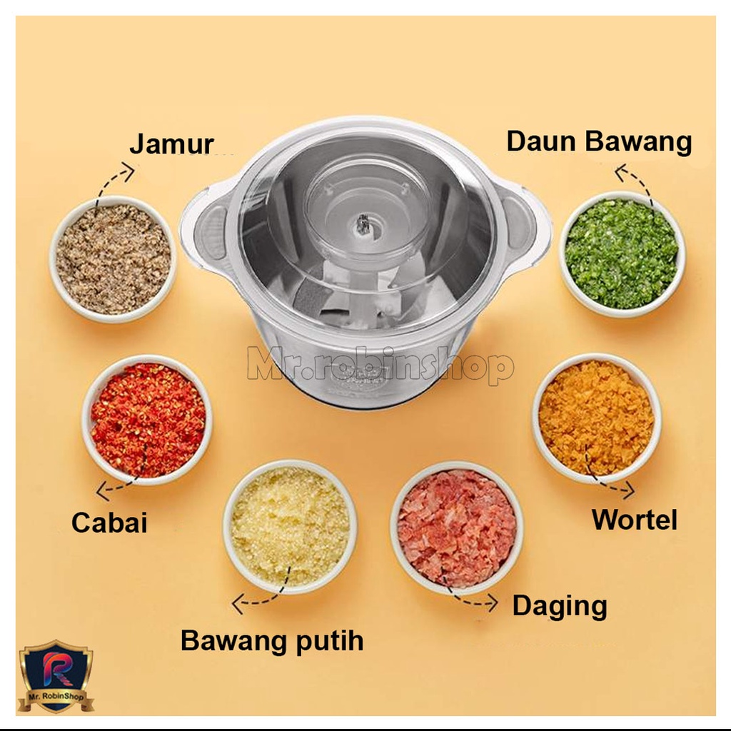 Blender Daging Mesin Penggiling Daging/Sayur Chopper Meat Grinder / food processor