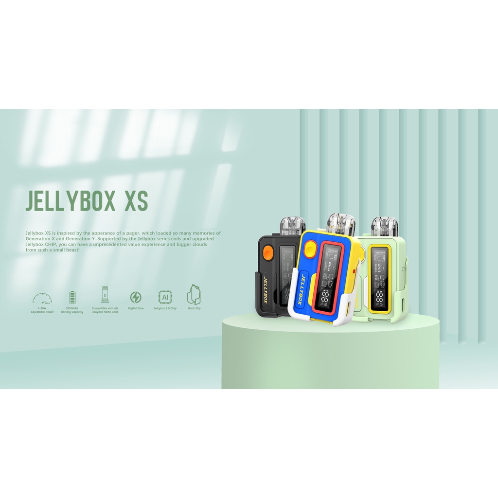 Rincoe Jellybox XS Kit 1000mAh battery