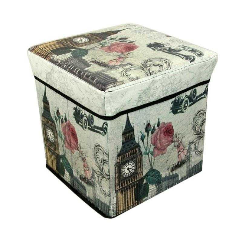 

TERBARU RADYSA Storage Box Box Multifungsi Motif London Big Ben