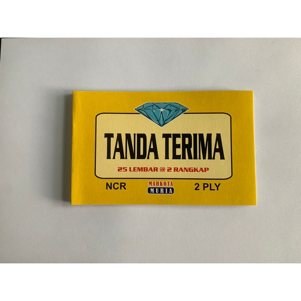 

NOTA TANDA TERIMA KECIL 2 PLY