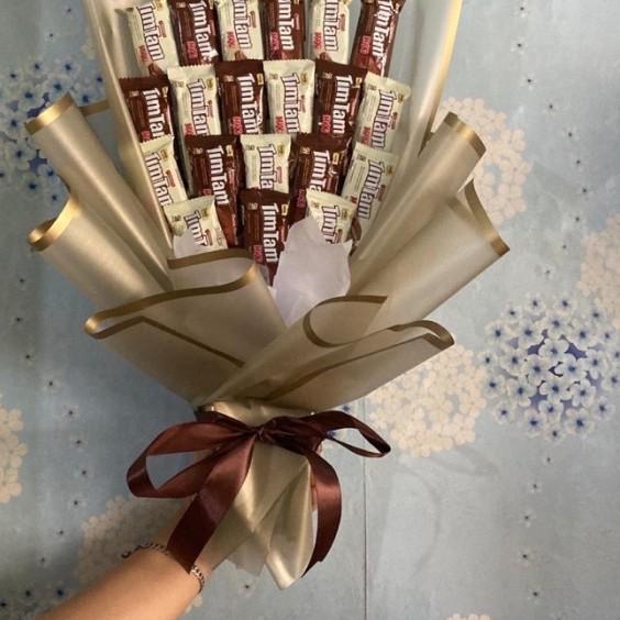 [READY] Snack Bouquet 2 [Buket Snack, Buket Coklat, Buket Boneka] - Timtam