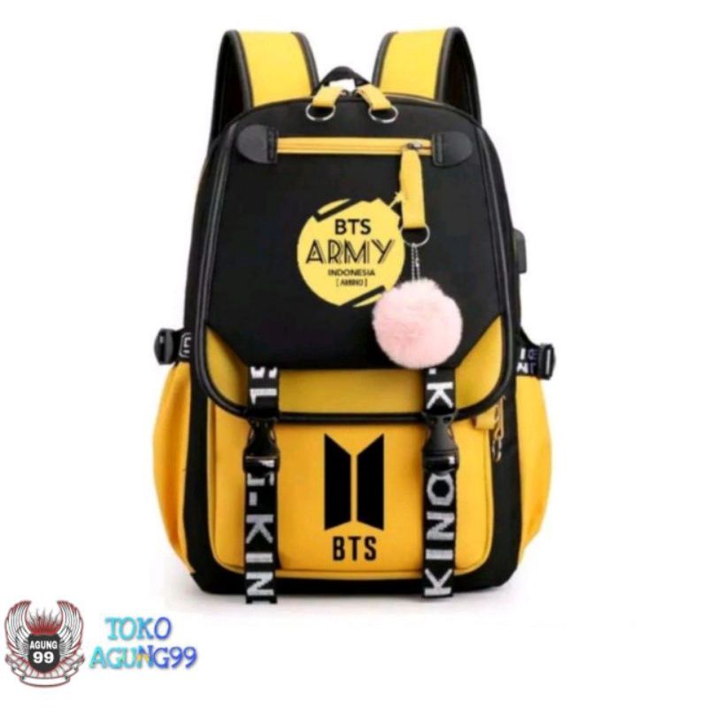 tas anak sekolah BTS army terbaru tas sekolah laki-laki perempuan