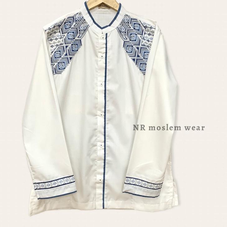 ➥☈✥ BAJU KOKO PUTIH DEWASA TANGAN PANJANG / KOKO ARRAHMAN PANJANG kode ( ARK ) Terlaris
