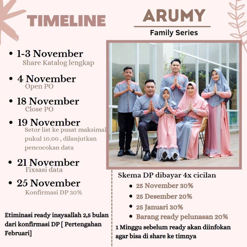 Arumy family set by arumy official