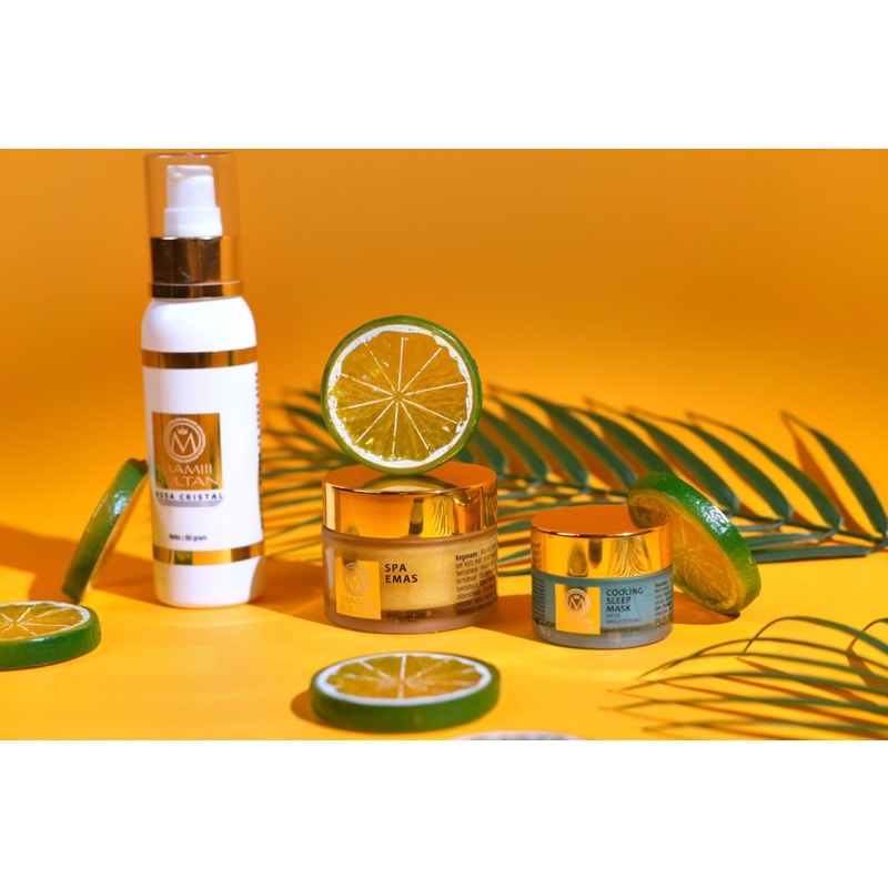 NEW VIRAL PAKET PERAWATAN MAMI SULTAN SKINCARE (SPA EMAS, BUSA KRISTAL, COOLING SLEEP MASK-KILAT MAS