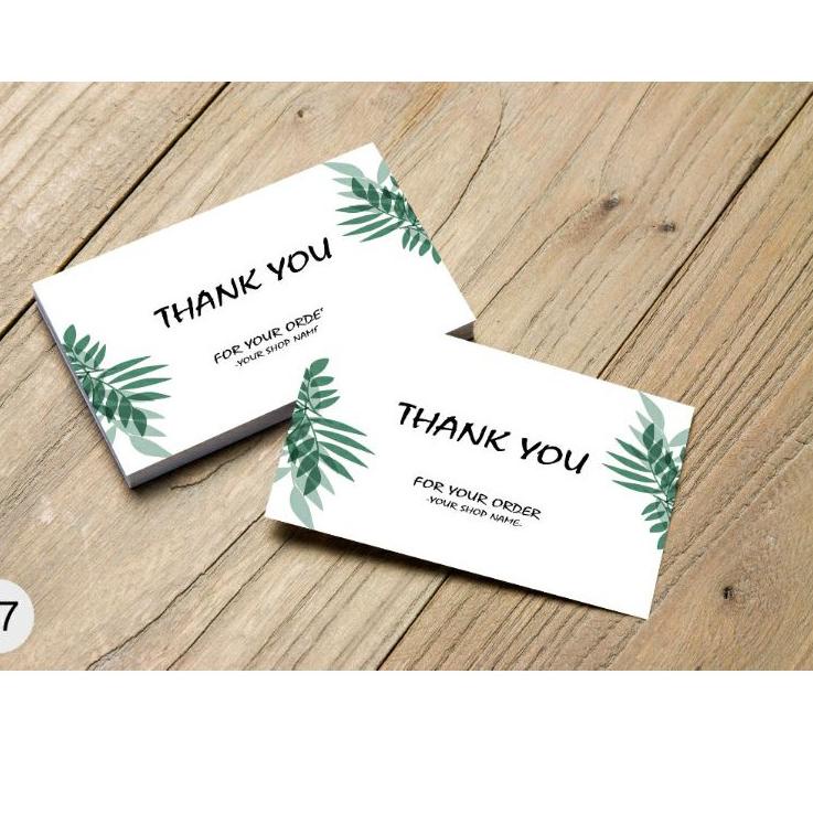 

ヨ Thank you card kartu terima kasih greeting card olshop ㅽ