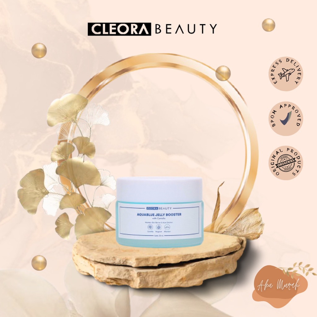 ✨ AKU MURAH ✨Cleora Aquablue Jelly Booster with Centella 30gr ORIGINAL