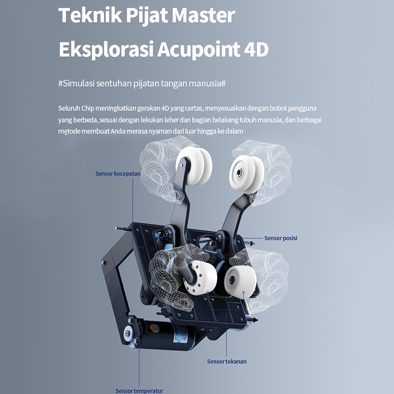 Kursi pijat ditingkatkan / kursi pijat cerdas / kursi pijat mewah / kursi pijat gravitasi nol suhu konstan