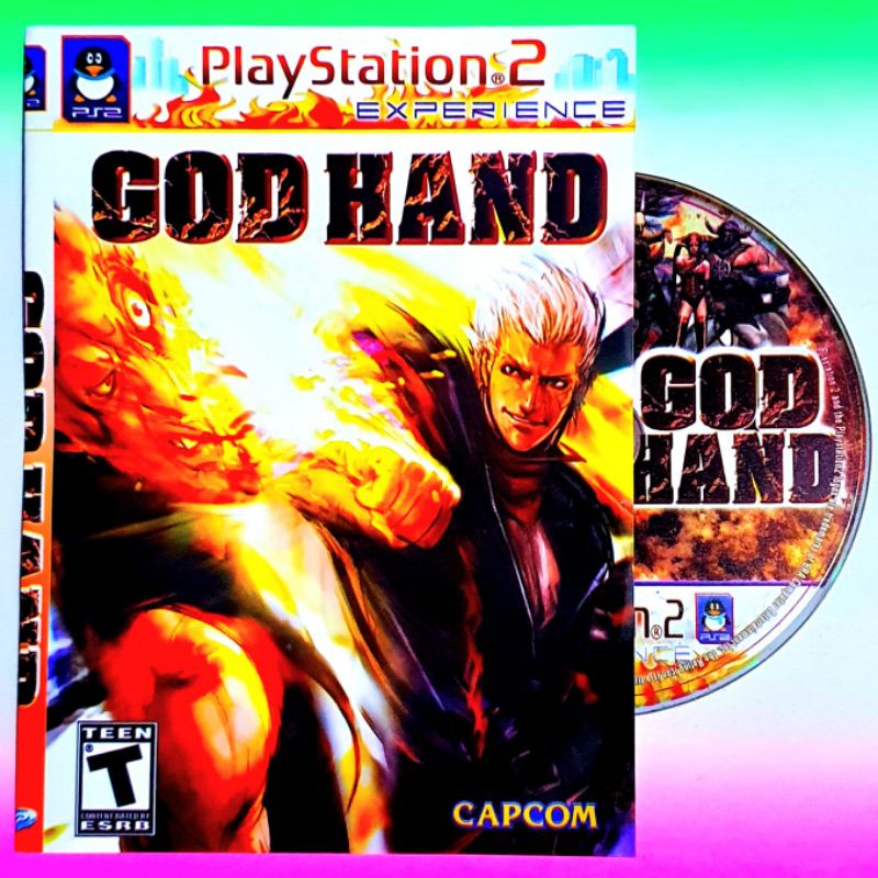 KASET PS2 GOD HAND-KASET PLAYSTATION PS 2 GOD HAND