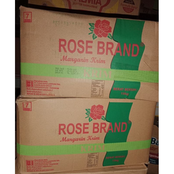 

Margarin Rosebrand Krim 15 kg