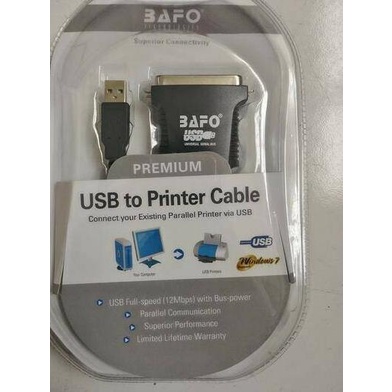 kabel usb to pararrel bafo ( usb to LPT )