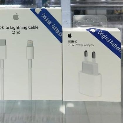 CHARGER IPHONE ORIGINAL 100% FAST CHARGING USB 5 7 8 X XS 11 - Adaptor saja