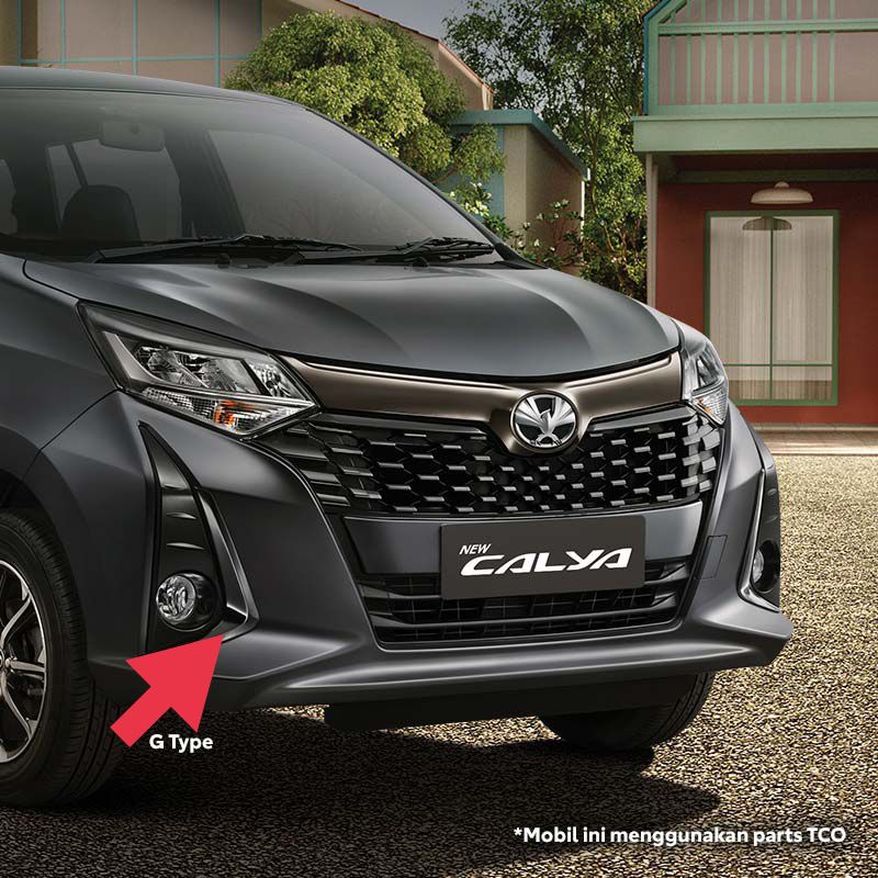 List foglamp calya facelift 2022 Blackchrome