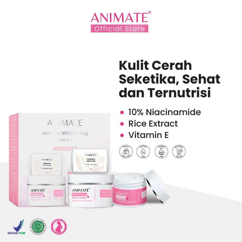 Animate Instant Whitening 3in1