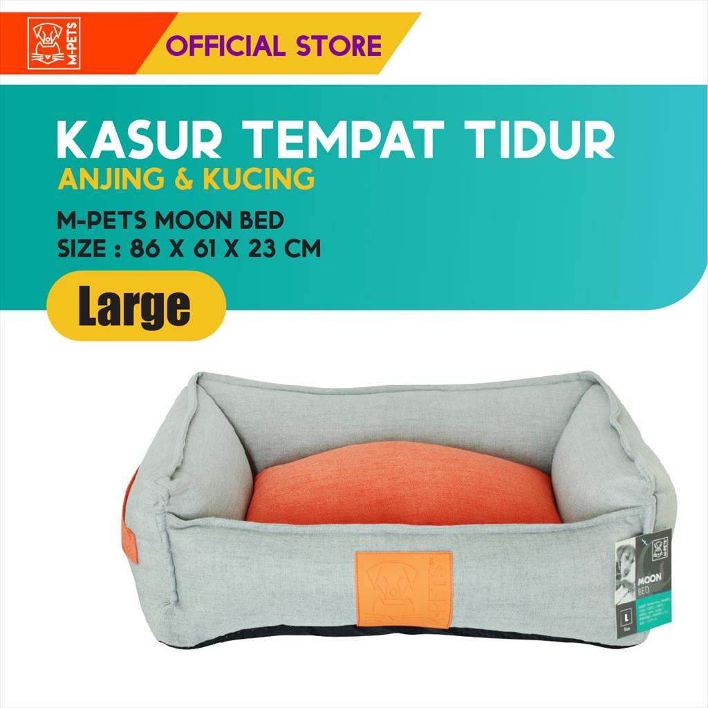 M-Pets Moon Bed Size L / Kasur Tempat Tidur Kucing Anjing