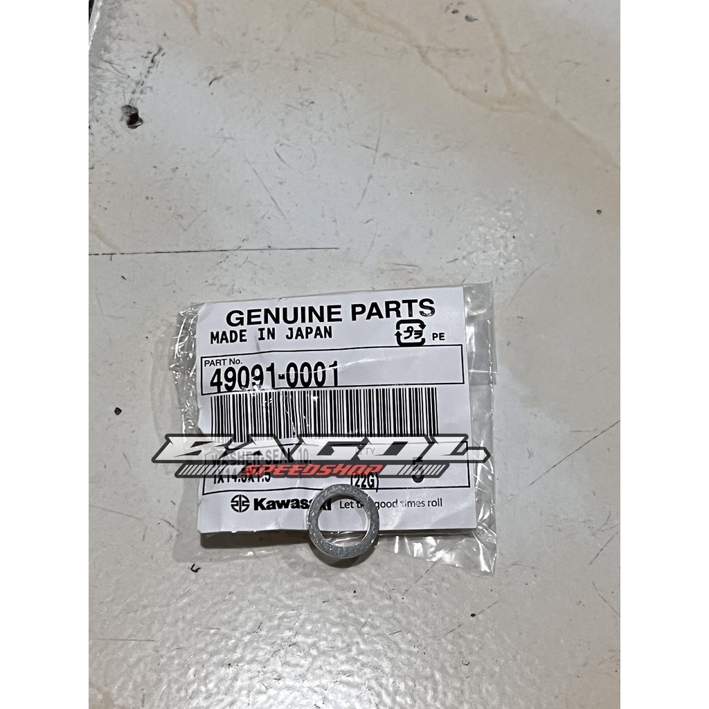 Termurah Ring Washer Baut Banjo Selang Rem Depan Ninja R Rr Ss Ori