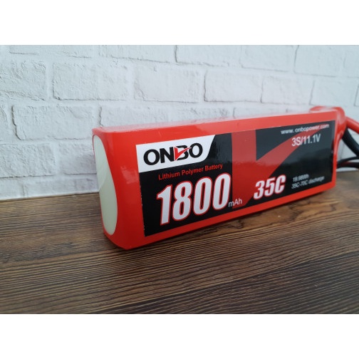 Lipo Battery 3s 11.1v 1800mah 35-70c Onbo Power
