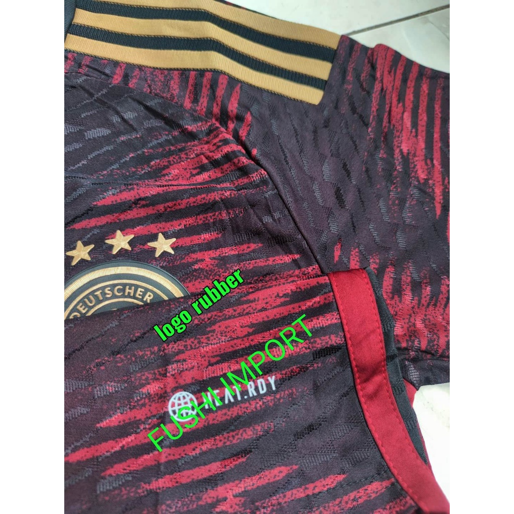 Player Issue | Jersey Baju Bola Jermann Away World Cup Piala Dunia 2022 Germany Heat Rdy