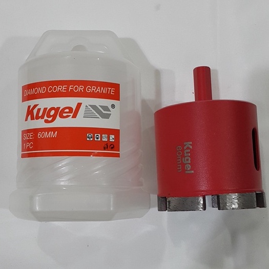 KUGEL DIAMOND CORE FOR GRANITE 60 MM, MATA BOR GRANIT, MARMER, KERAMIK