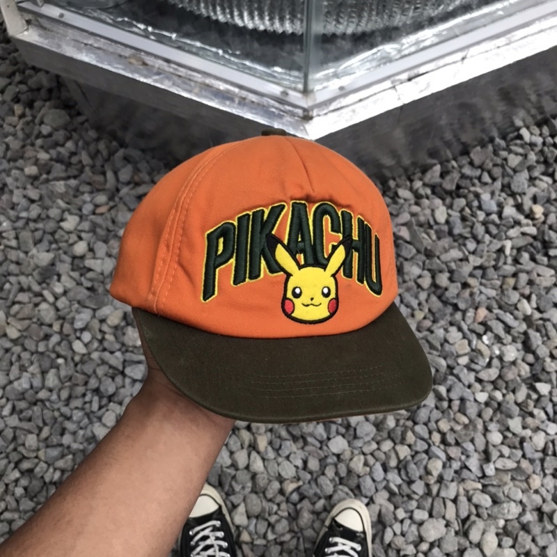 Vintage Cap Snapback PIKACHU 1997