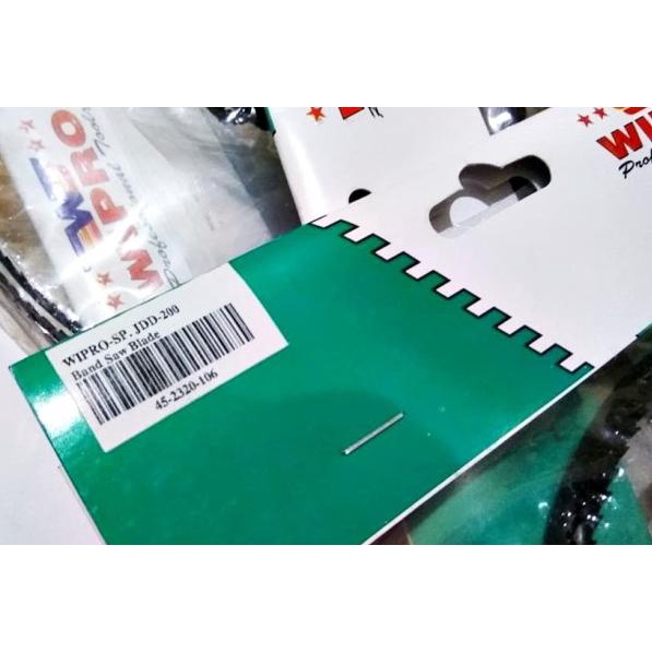 band saw blade wipro JDD 200 mata gergaji mesin bandsaw wipro