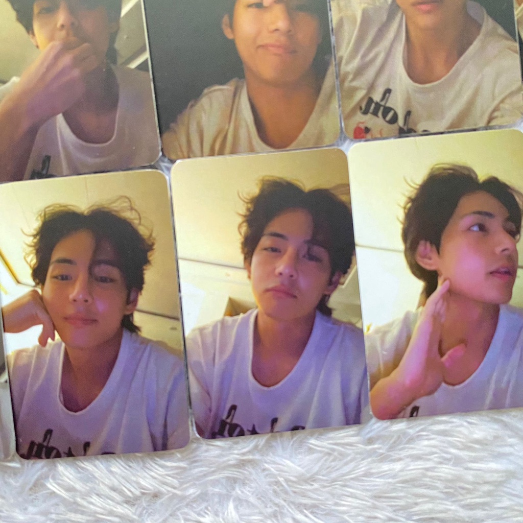 PHOTOCARD TAEHYUNG V WEVERSE LIVE 131122