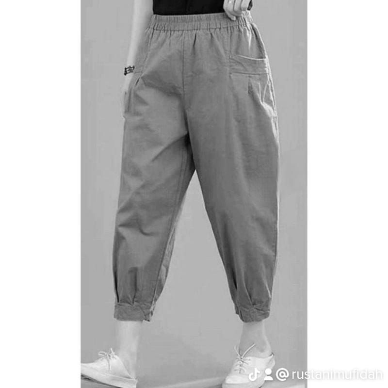 Stadiv pants ukuran M-L-XL-XXL-XXXL-4L-5L-6L celana catton tuwil strid kombed/celana wanita kekinian