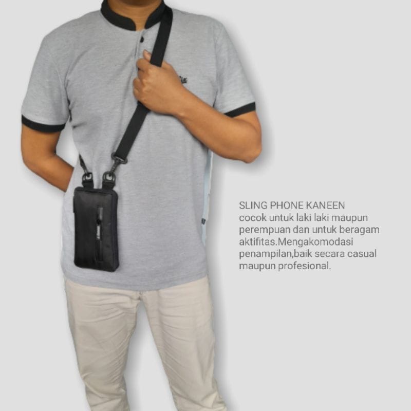 Tas Kalung Hp Dan Dompet Bimo Kaneen Waterproof