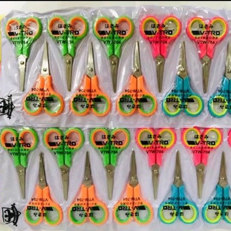 

[12Pcs] Gunting Kertas Tebal - Gunting Kecil Renceng warna [VT704]