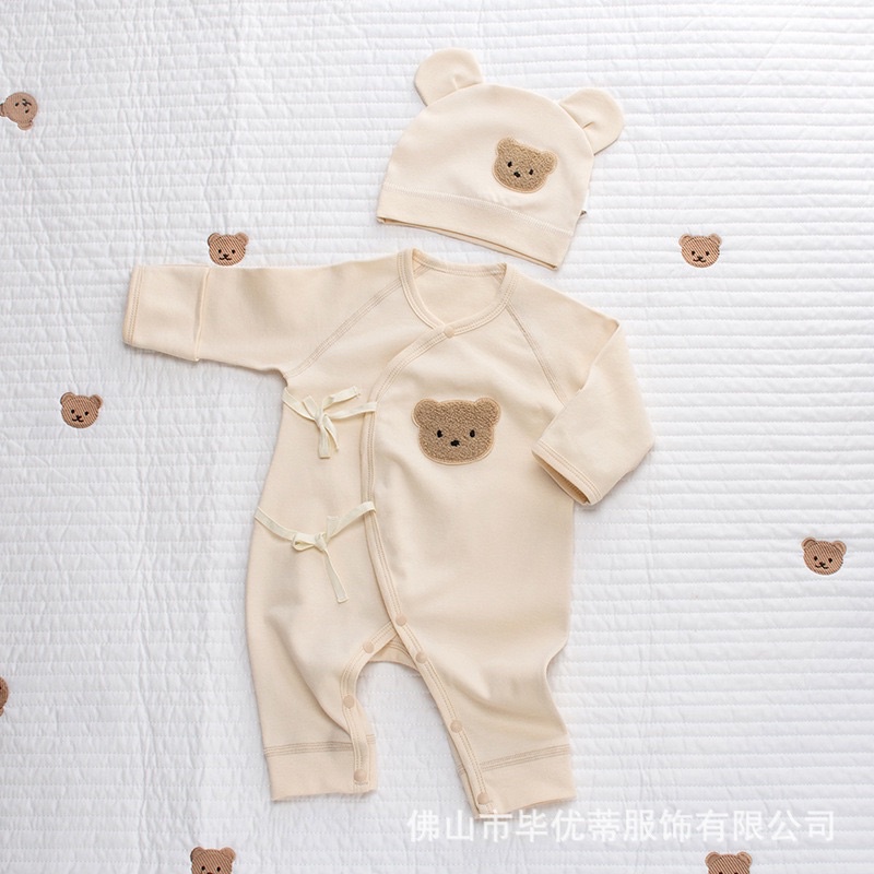 Jual Bear patch kimono bayi newborn jumpsuit Shopee Indonesia
