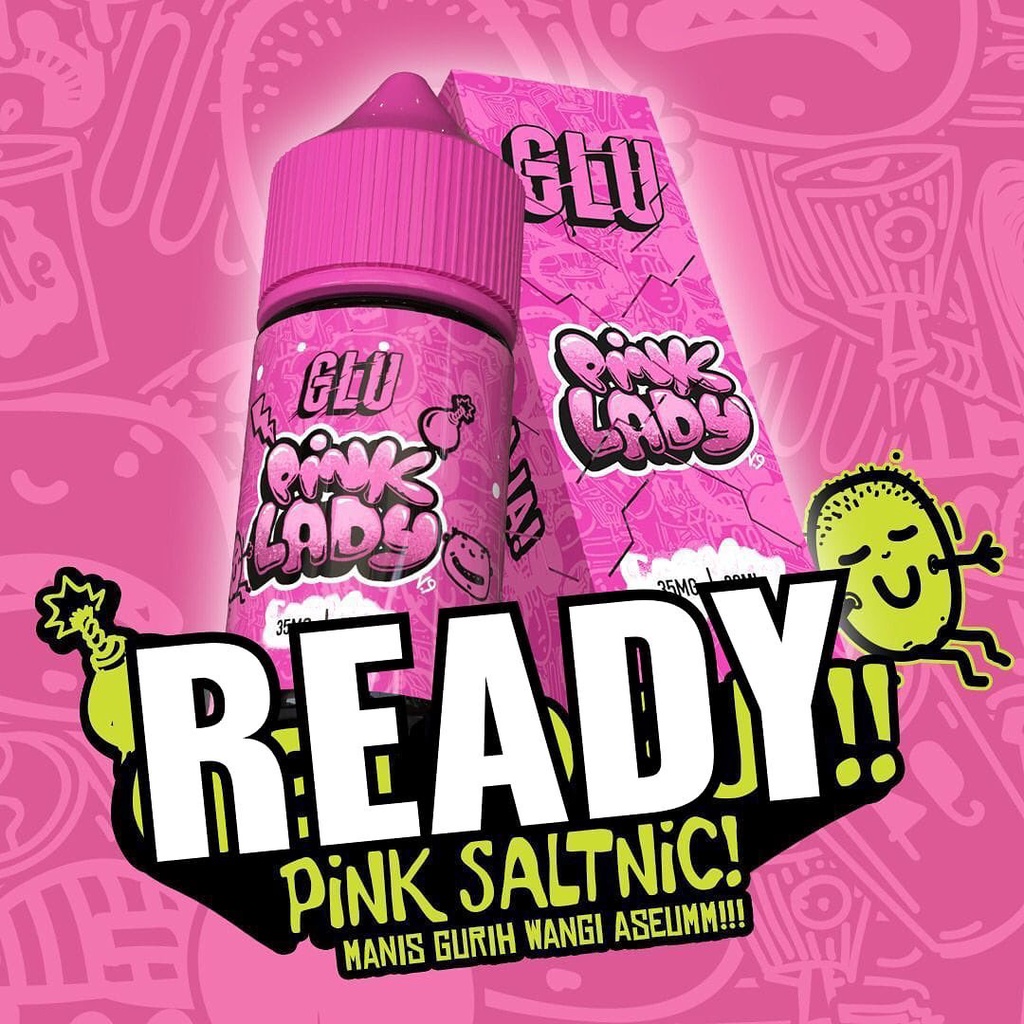 LIQUID 30ML GLU V9 PINK LADY