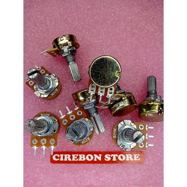 potensio 10k 20k 100k mono 100k+CT streo