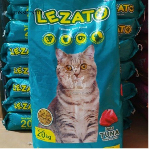 Lezato Cat Tuna 1kg Makanan Kucing Lezato Tuna Flavour Cat food Repack Freshpack