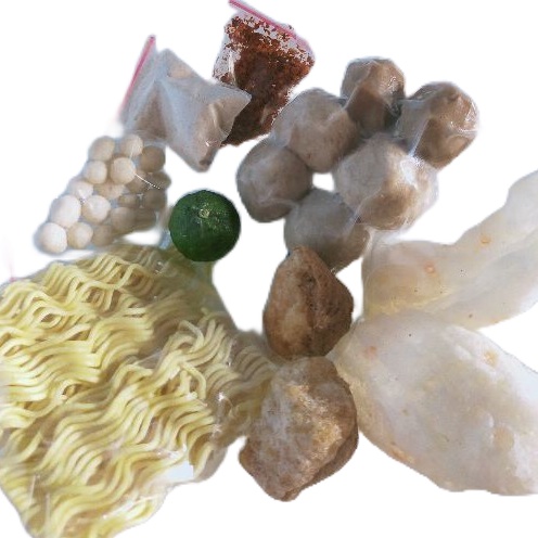 BAKSO ACI URAT SAPI + MIE KERITING(SUDAH VACUM)