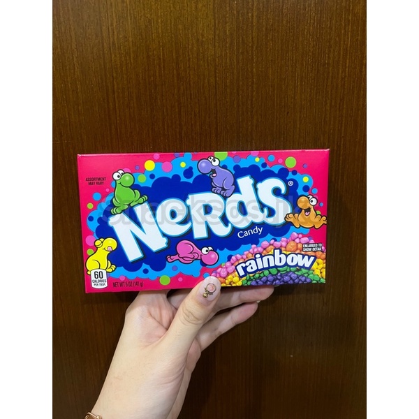 

Nerds Rainbow - Candy Import Usa No Artificial - Permen Aneka Rasa