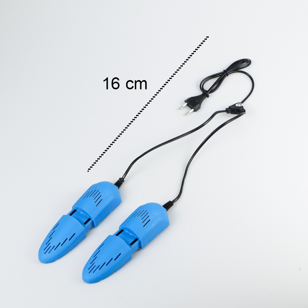Pengering Sepatu Elektrik Mini / Shoes Dryer Deodorizing 10W 220V - Blue