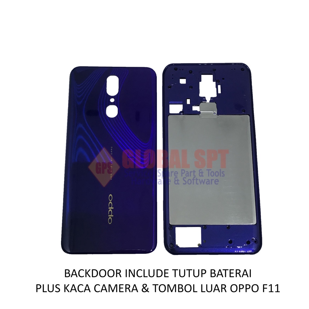 BACKDOOR OPPO F11 INCLUDE TUTUP BATERAI / BACK COVER / TUTUP BELAKANG