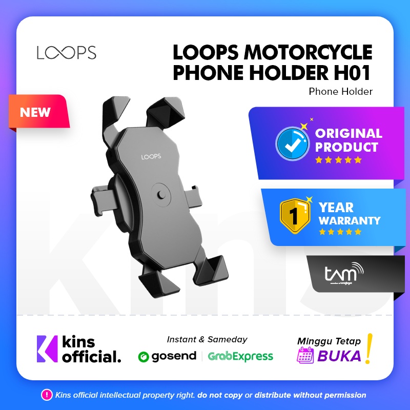 Loops Motorcycle Phone Holder H01