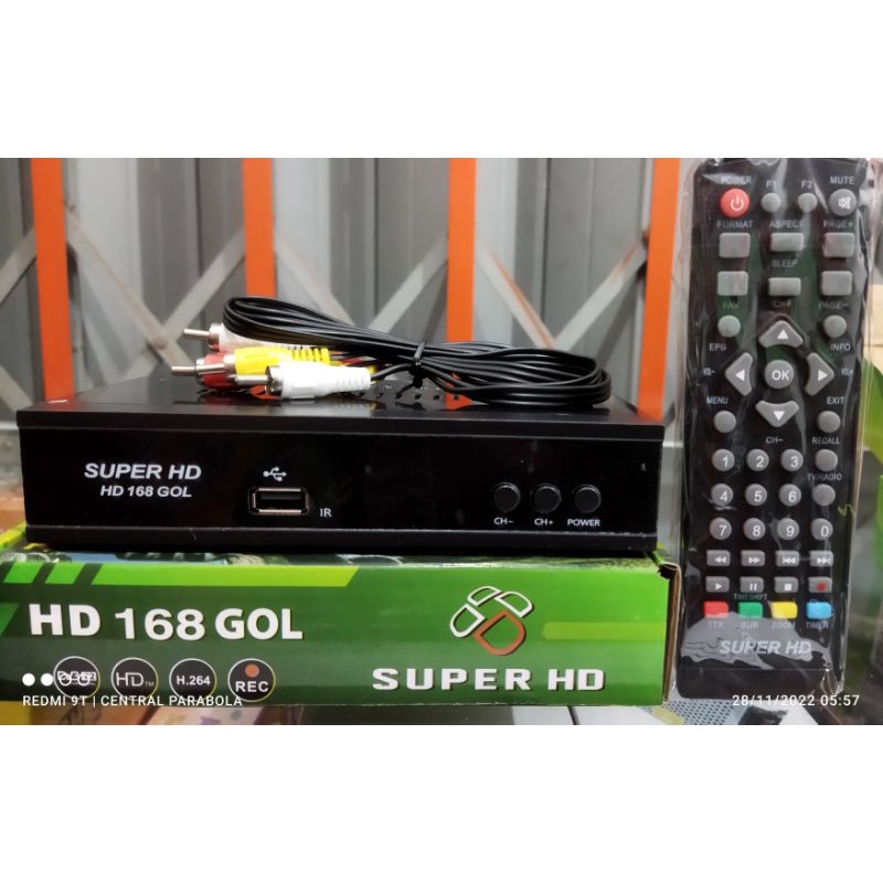set top box SUPER HD 168 GOL