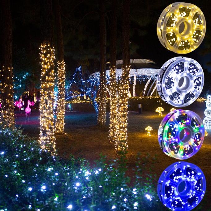 

BEST QUALITY - LAMPU NATAL ROL 50M 240L DEKORASI HIASAN POHON NATAL LAMPU TUMBLR