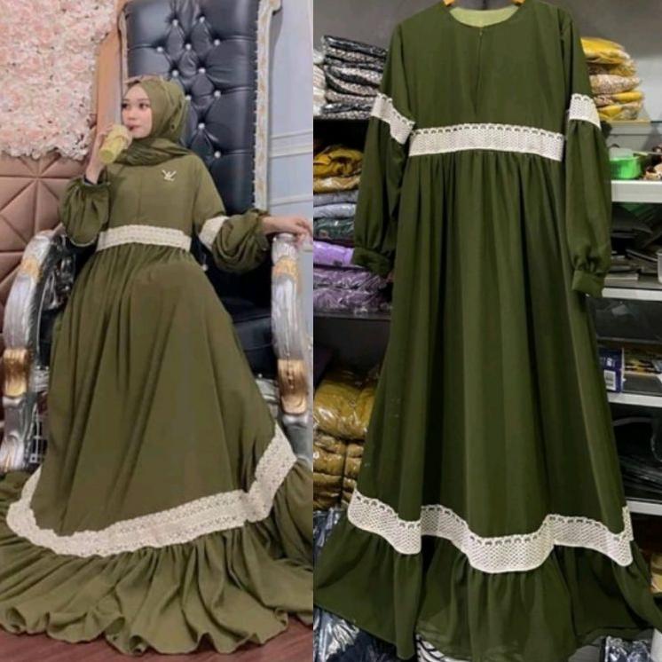 PENJUALAN TERBANYAK DANIK MAXY CERUTY BABYDOLL FULL PURING DANIK MAXI JUMBO BAJU GAMIS JUMBO TERBARU