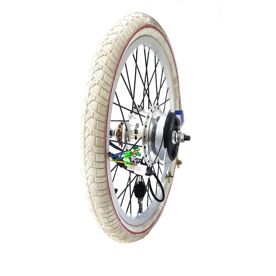 Electric Wheel Set Modification 48V With Wheel 20 Inch &amp; Lock (7171)